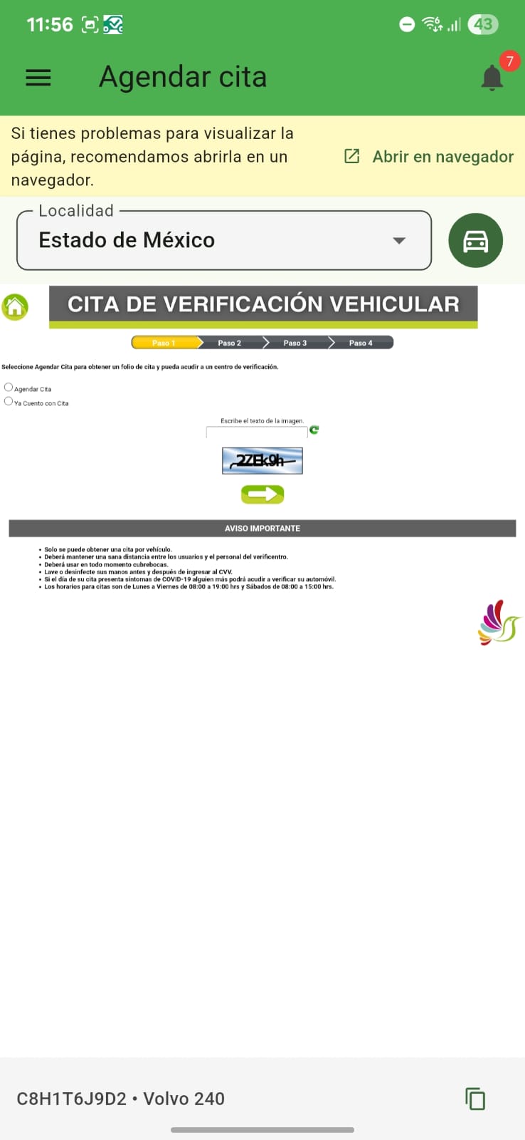 Captura de pantalla de la app 7